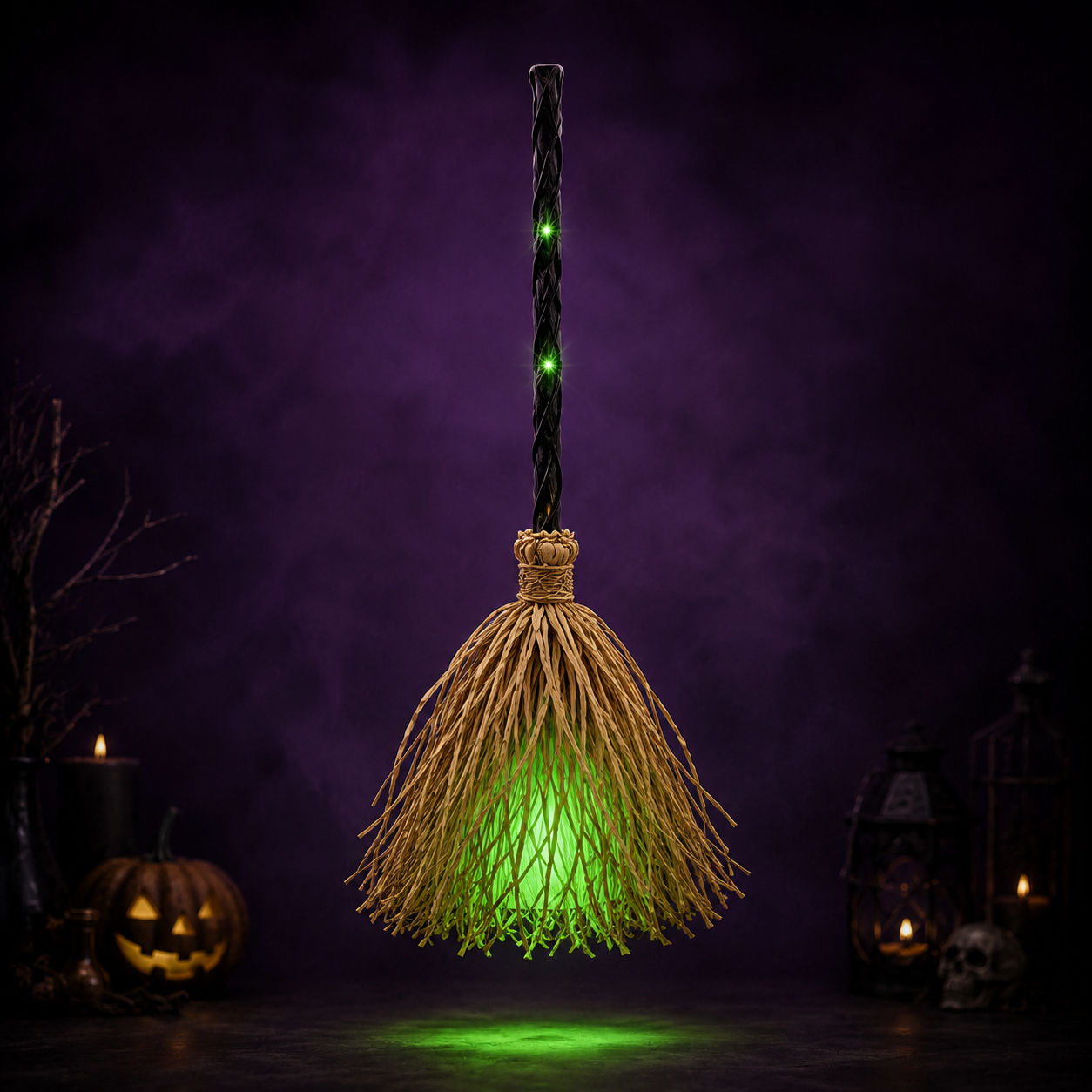 Every witch needs her broom.