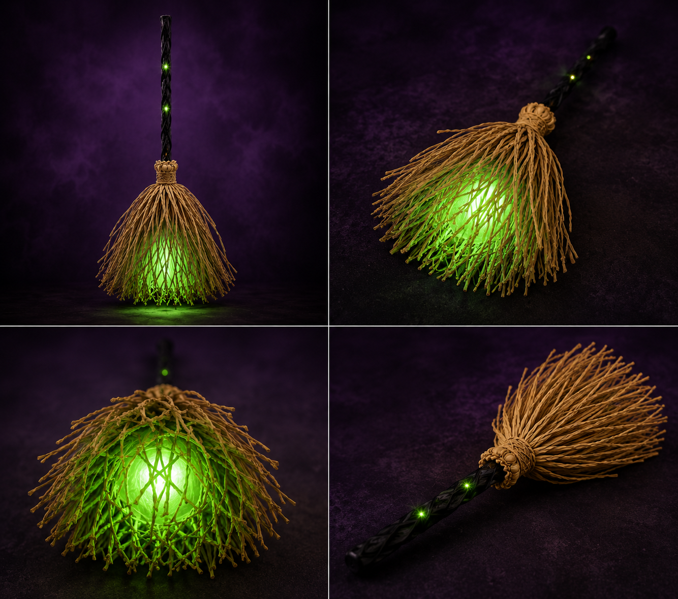 Every witch needs her broom.