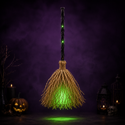 Every witch needs her broom.